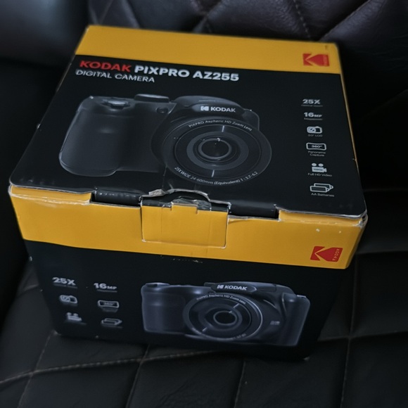 KODAK PIXPRO AZ255-BK 16MP Digital Camera 25X Optical Zoom 24mm Open Box - Picture 5 of 5